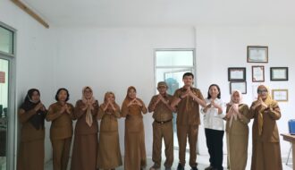 LEMBAGA KEARSIPAN DAERAH LAKUKAN PENGAWASAN INTERNAL KEARSIPAN DI DISPUSIP BANGGAI KEPULAUAN