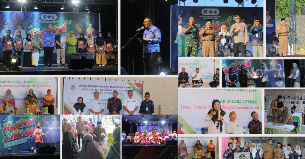 Festival Literasi Daerah Banggai Kepulauan 2025 : Literasi untuk Generasi Cerdas, Kreatif, dan Sejahtera
