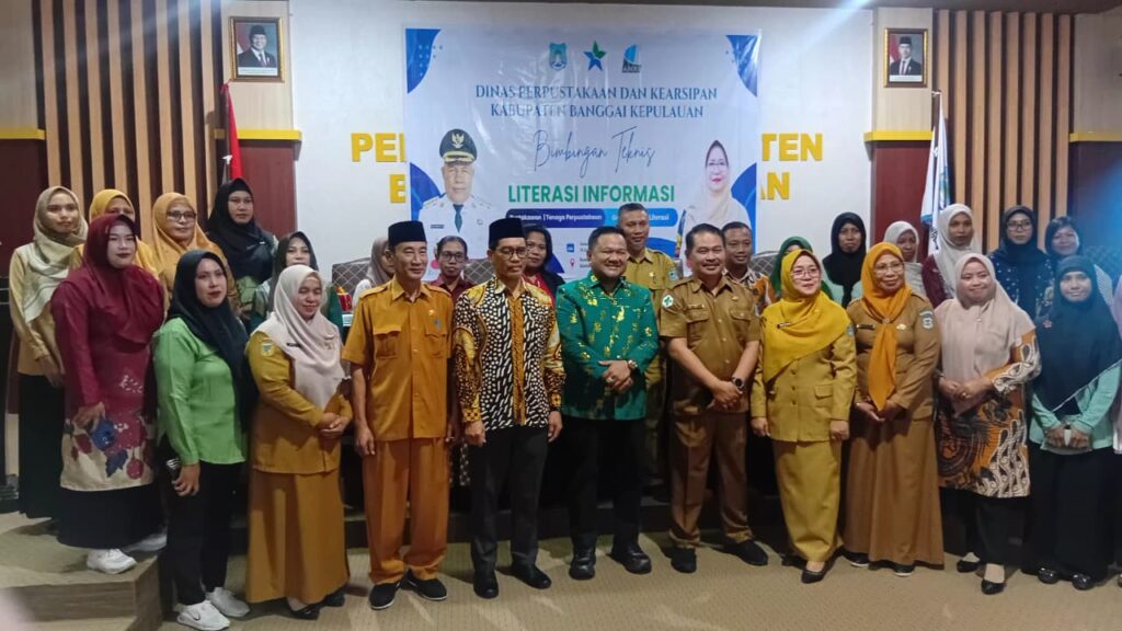 Dinas Perpustakaan dan Kearsipan Banggai Kepulauan Gelar Bimtek Literasi Informasi Tingkatkan Kompetensi Pustakawan dan Tenaga Perpustakaan